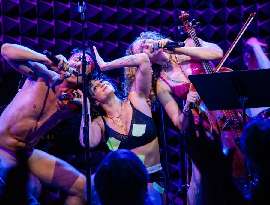 Review: The Skivvies Debut Fun Frolic FILM STRIPS at Joe's Pub Image