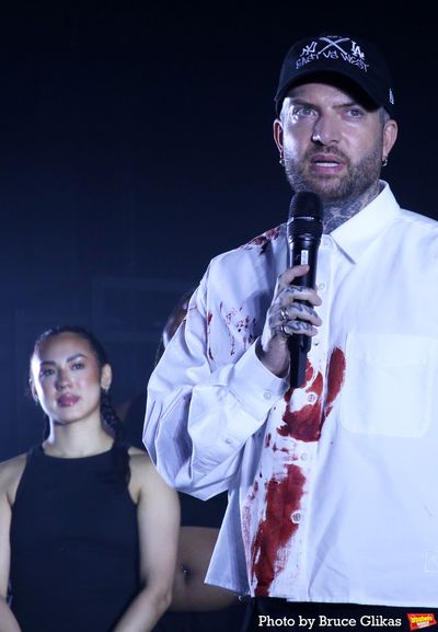 Sydney Jones and Director Jamie Lloyd  Photo