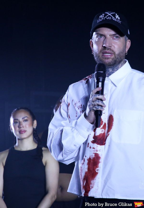 Sydney Jones and Director Jamie Lloyd  Photo