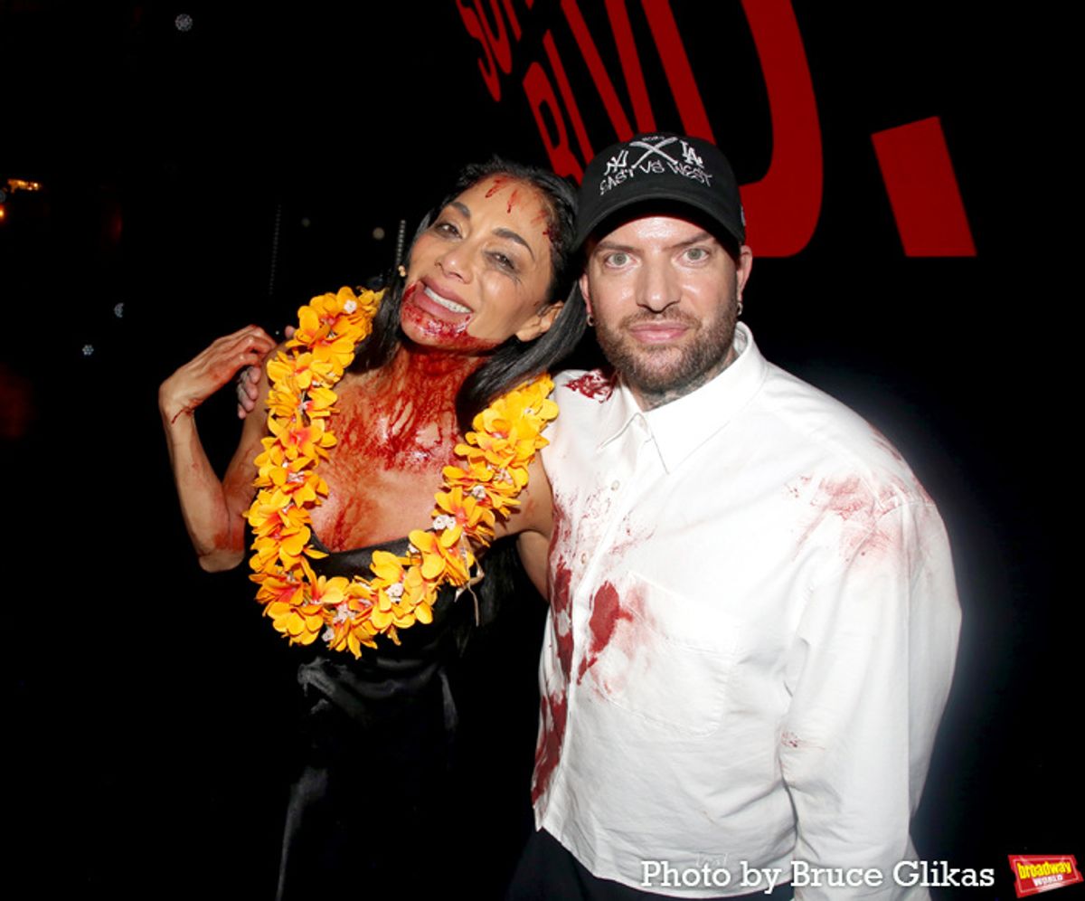 Nicole Scherzinger and Director Jamie Lloyd  at 