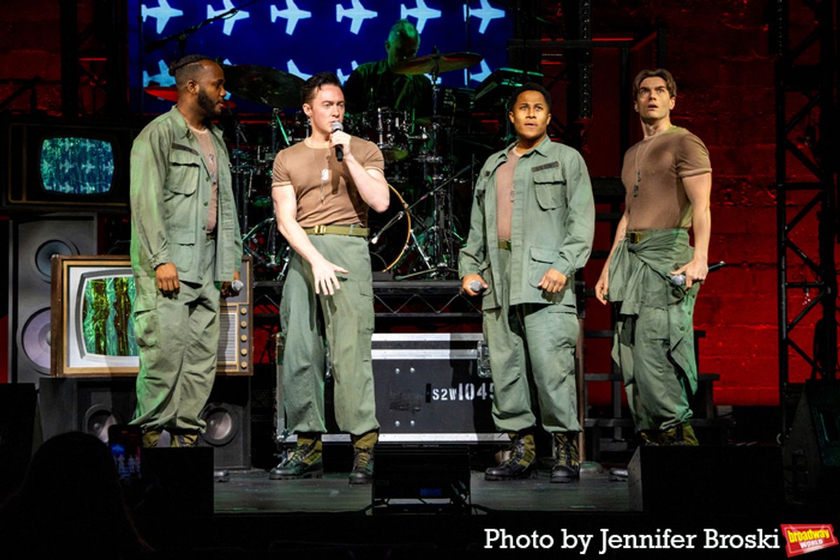 Deon'te Goodman, Drew Becker, Daniel Yearwood, Justin Matthew Sargent at 