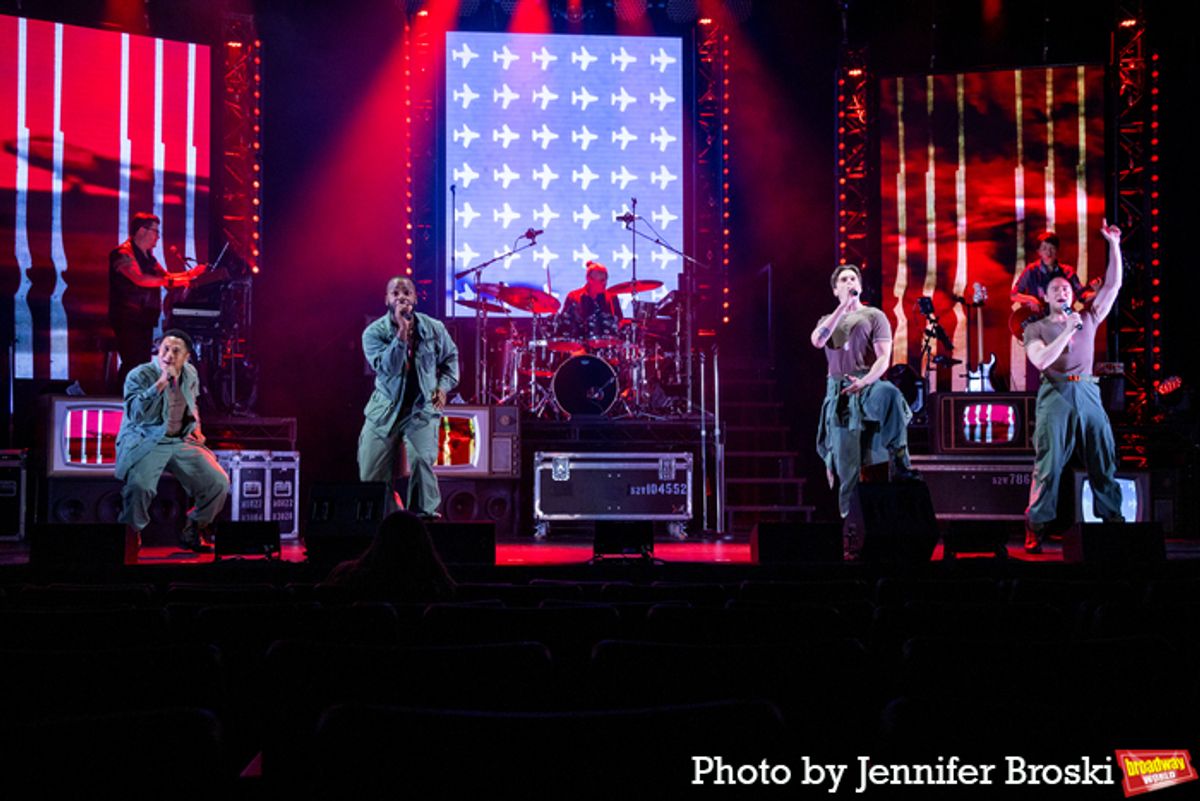 Daniel Yearwood, Deon'te Goodman, Justin Matthew Sargent, Drew Becker at 