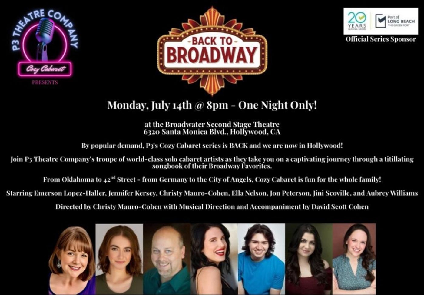 Interview: Jon Peterson on the COZY CABARET SERIES by P3 Theatre Company Interview: Jon Peterson on the COZY CABARET SERIES by P3 Theatre Company Image