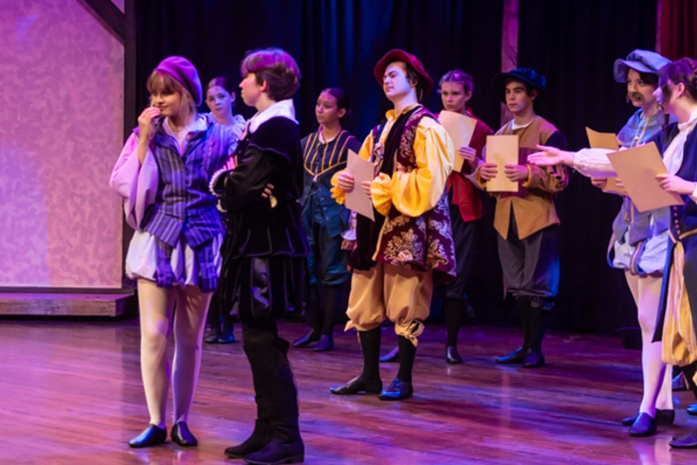 Photos: Inside New Albany High School Theatre Department’s SHAKESPEARE IN LOVE  Image