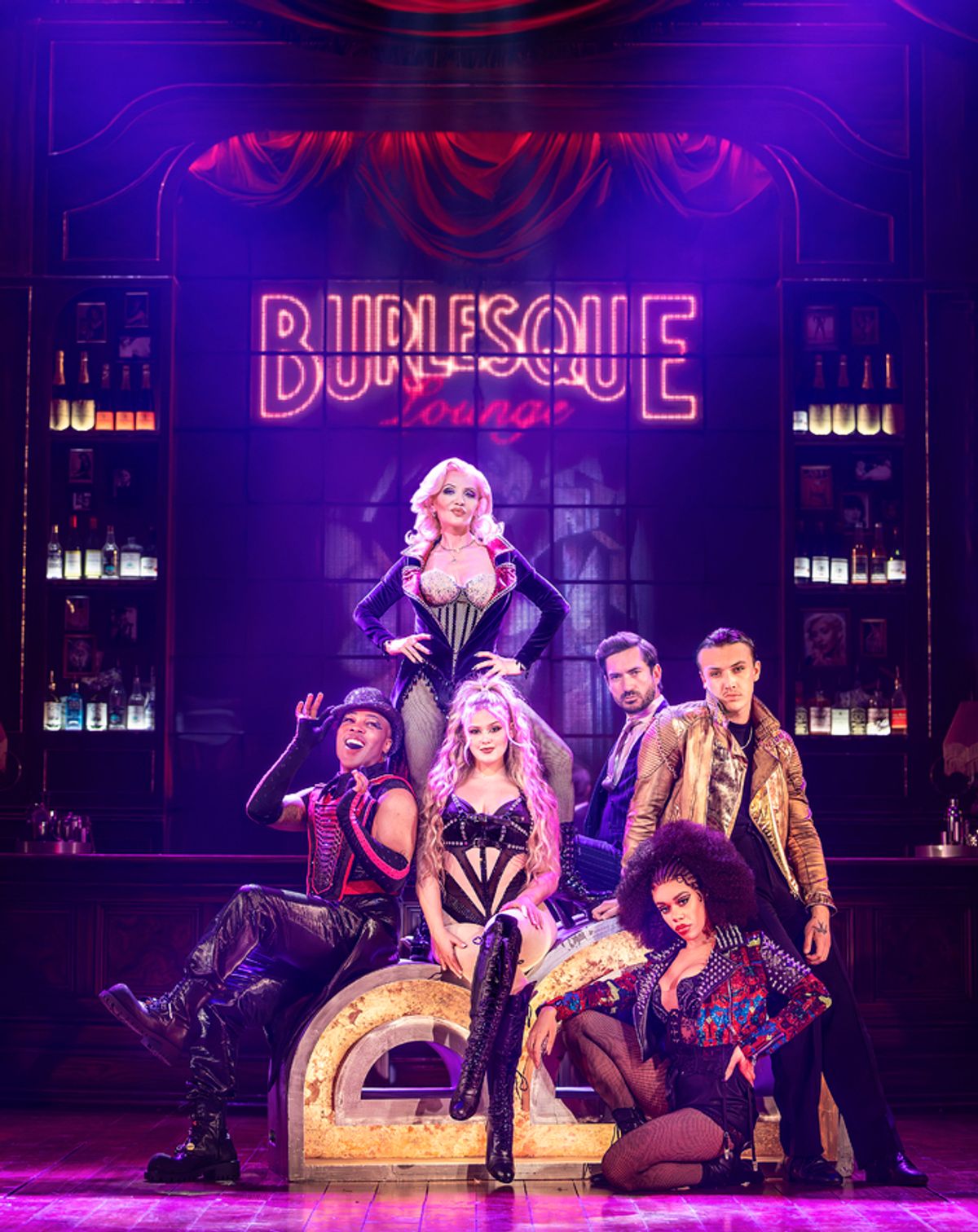 Todrick Hall, Orfeh, Jess Folley, George Maguire, Paul Jacob French, Asha Parker-Wallace at 