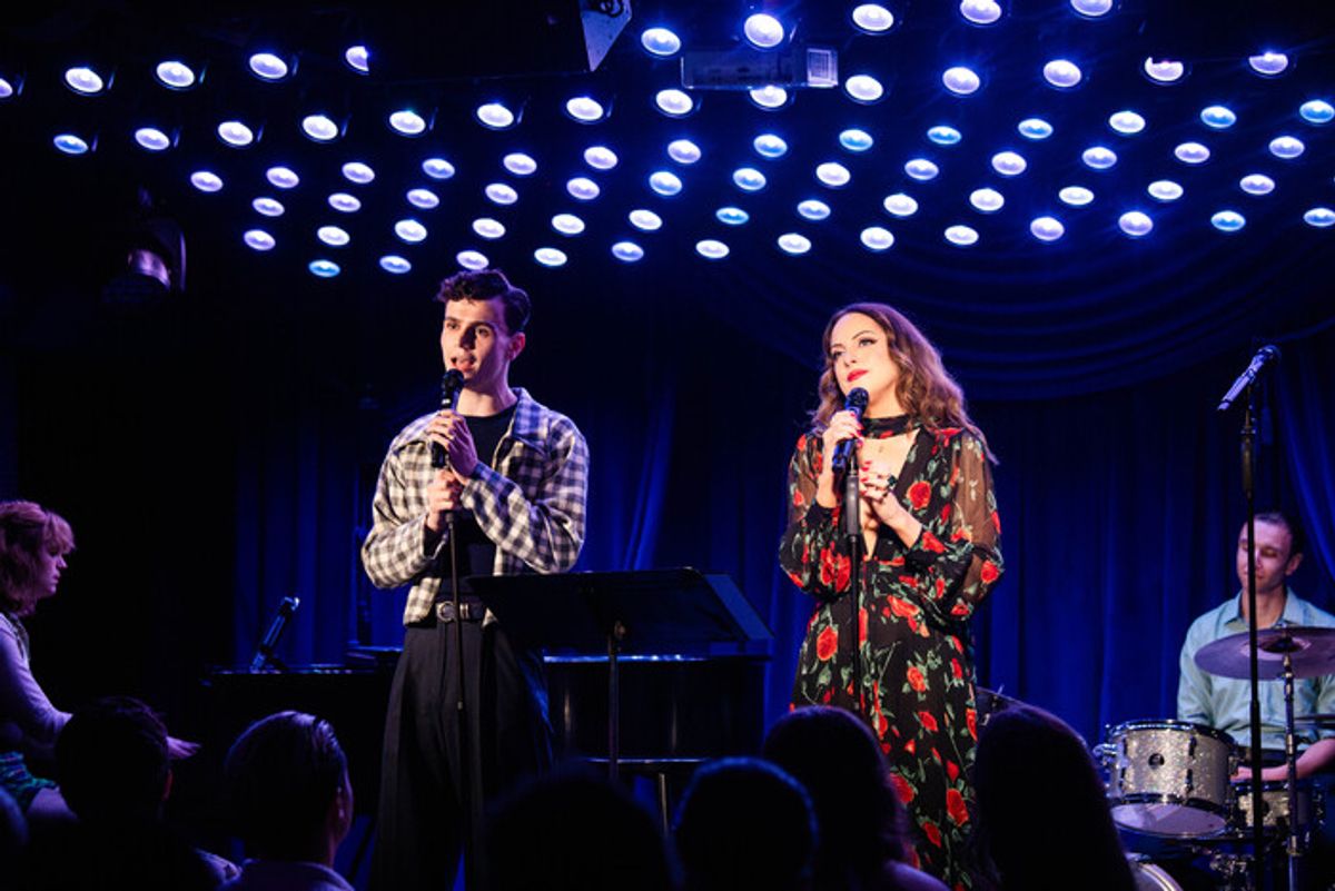 Marty Lauter, Elizabeth Gilles at 