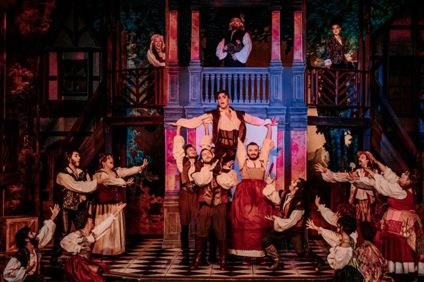 Photos: SOMETHING ROTTEN! at Scottish Rite Temple in Santa Fe  Image
