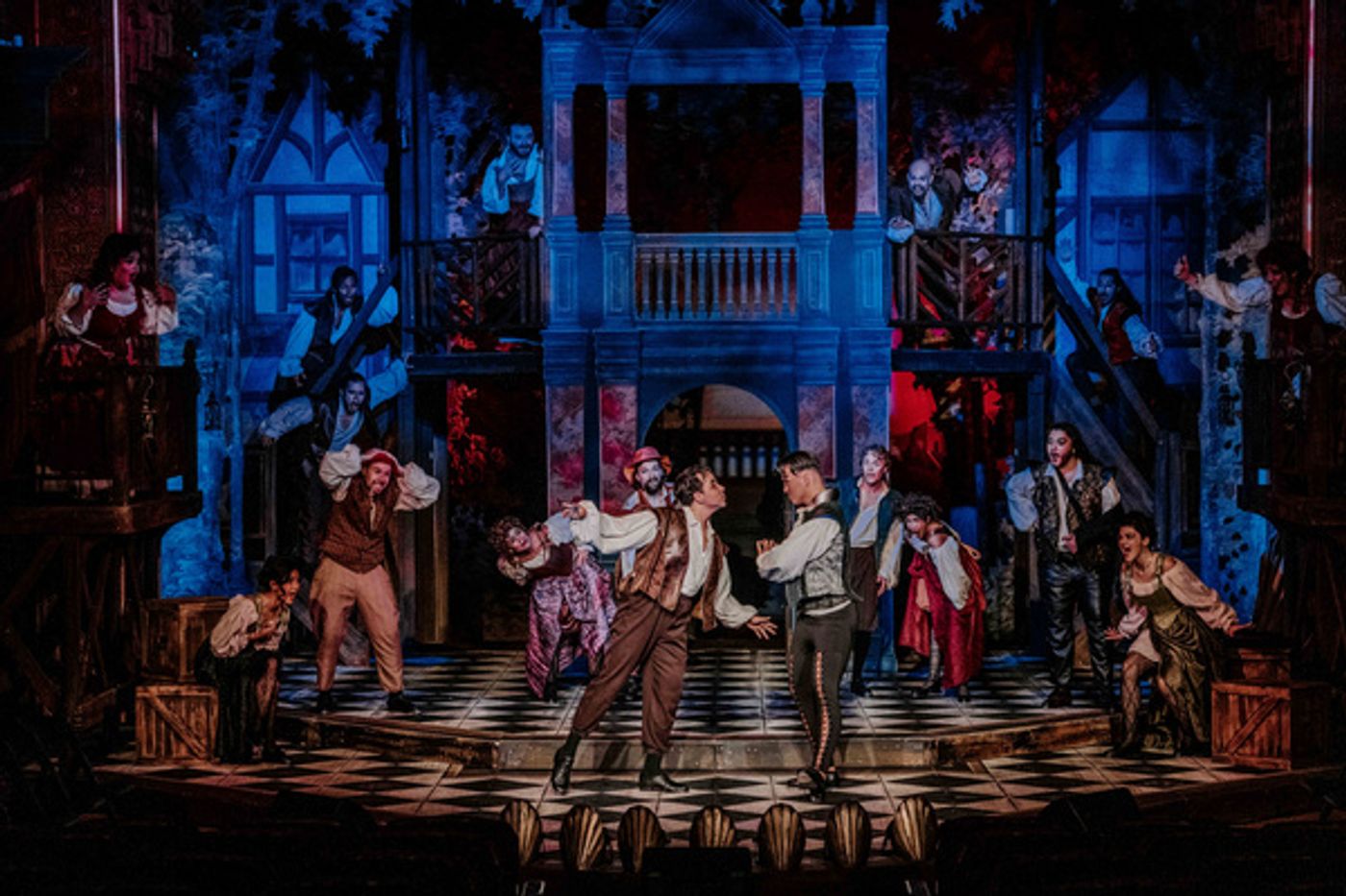 Photos: SOMETHING ROTTEN! at Scottish Rite Temple in Santa Fe  Image