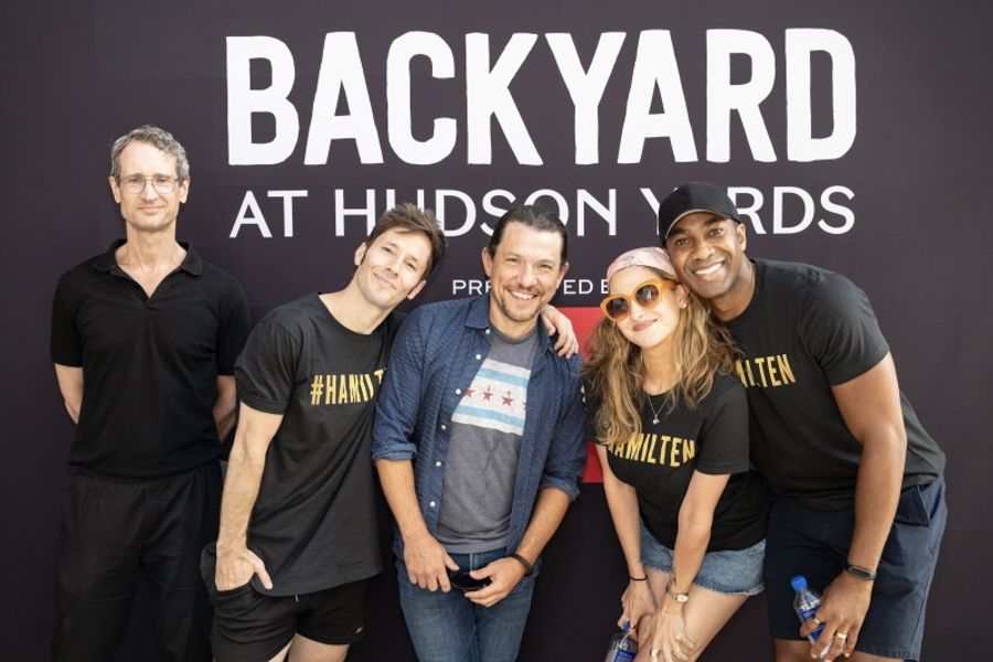 Photos: HAMILTON's Miguel Cervantes, Thayne Jasperson and More Join Talkback at Hudson Yards Image