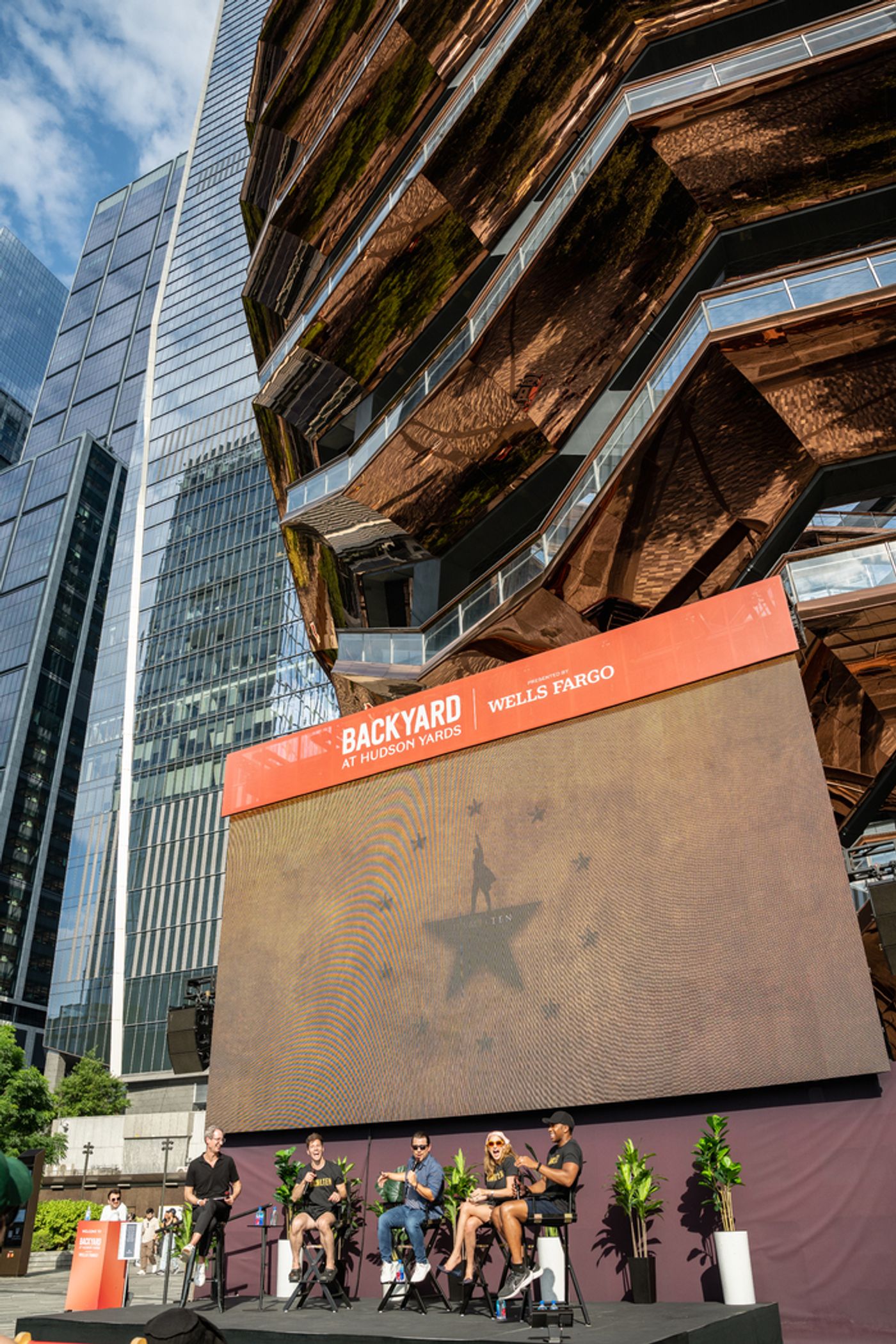Photos: HAMILTON's Miguel Cervantes, Thayne Jasperson and More Join Talkback at Hudson Yards  Image
