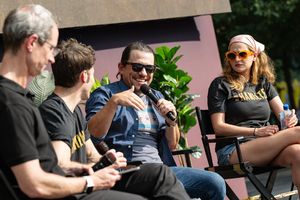 Gordon Cox, Thayne Jasperson, Miguel Cervantes, Hannah Cruz @ BroadwayWorld Gordon Cox, Thayne Jasperson, Miguel Cervantes, Hannah Cruz Photo