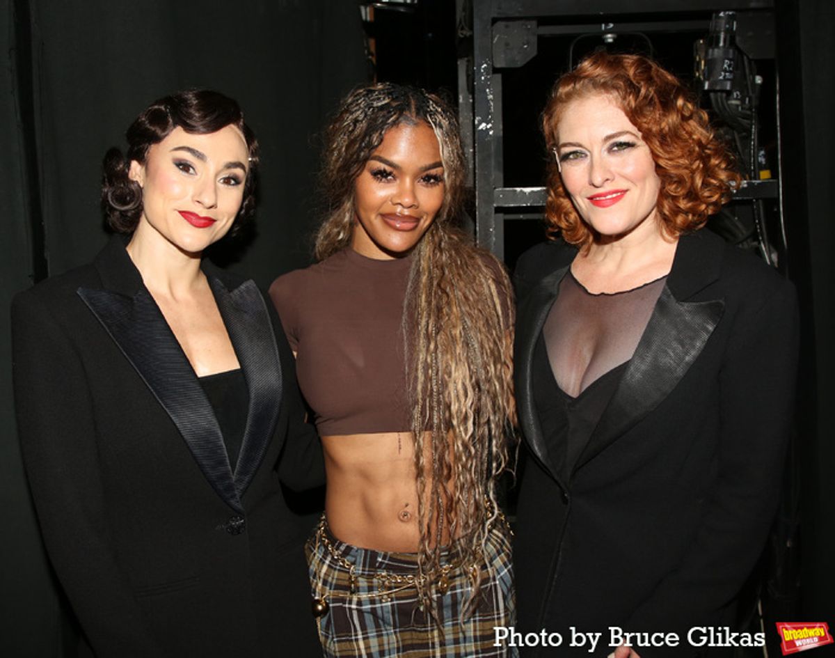 Sophie Carmen-Jones, Teyana Taylor and Dylis Croman at 