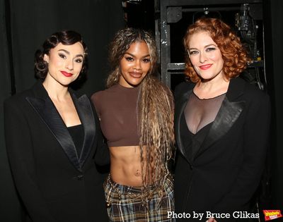 Sophie Carmen-Jones, Teyana Taylor and Dylis Croman Photo