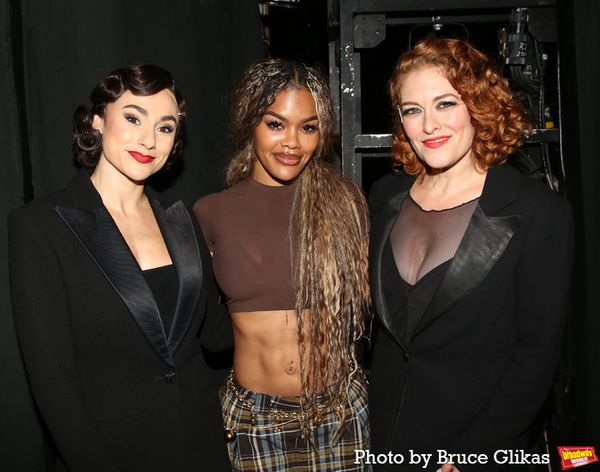Sophie Carmen-Jones, Teyana Taylor and Dylis Croman Photo