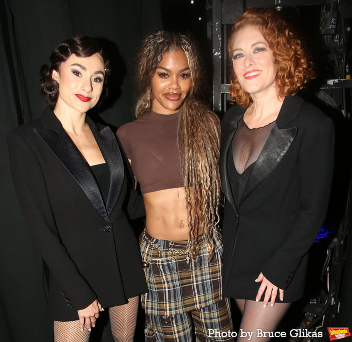 Sophie Carmen-Jones, Teyana Taylor and Dylis Croman at 