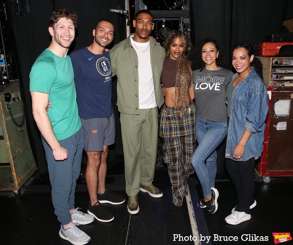 Zach Bravo, Jeff Gorti, Aaron Pierre, Teyana Taylor, Arian Keddell and Celina Nighten Photo