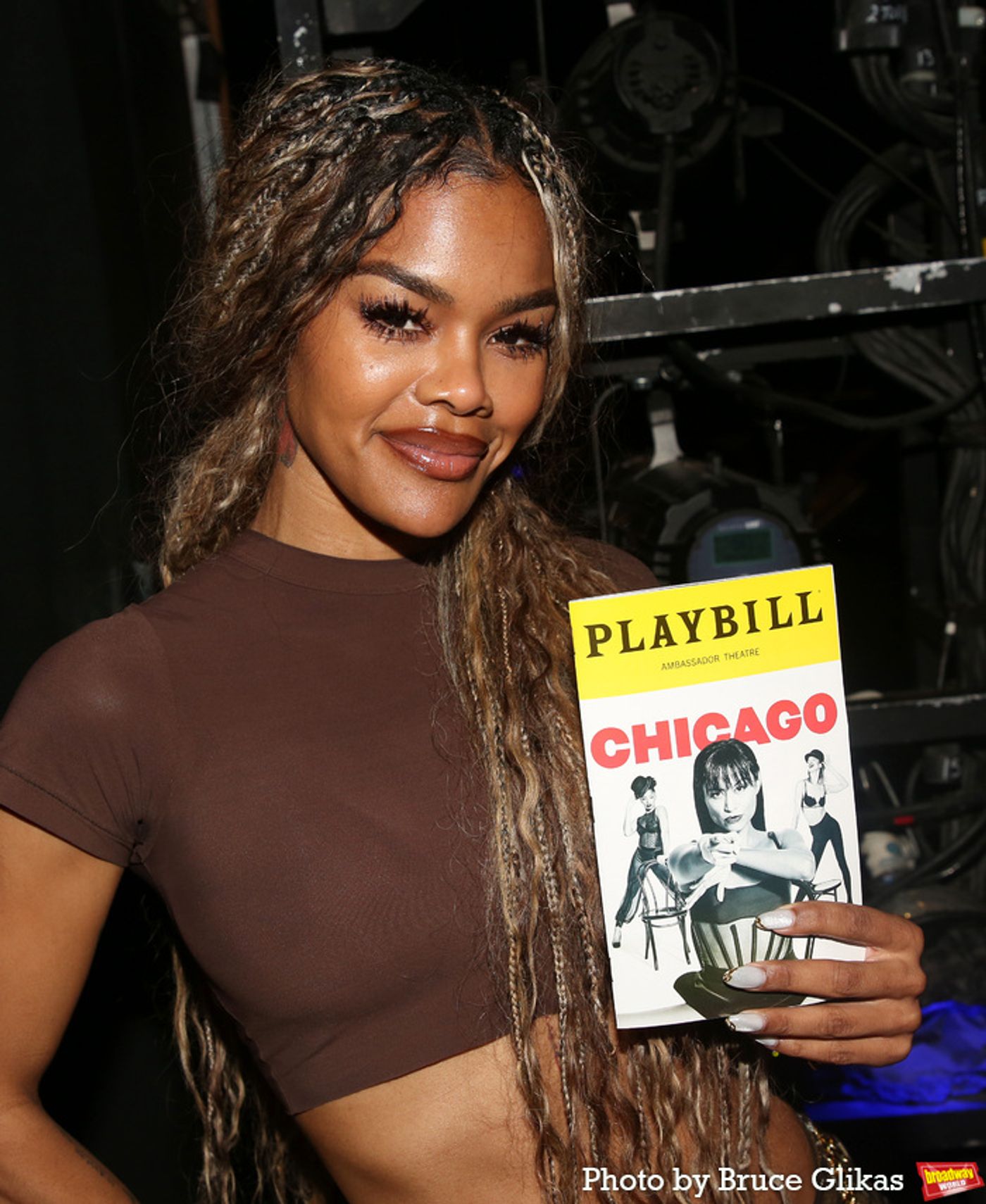 Photos: Teyana Taylor & Aaron Pierre Visit CHICAGO on Broadway  Image