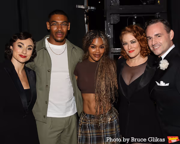 Sophie Carmen-Jones, Aaron Pierre, Teyana Taylor, Dylis Croman and Max von Essen Photo