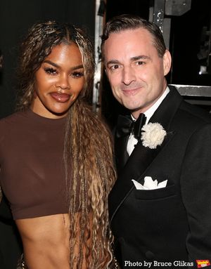 Teyana Taylor and Max von Essen @ BroadwayWorld Teyana Taylor and Max von Essen Photo