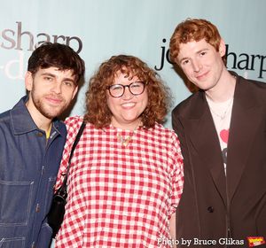 Taylor Trensch, Kimberly Belflower and Blake Daniel  Photo