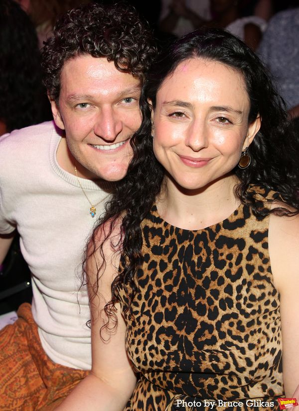 Gabriel Ebert and Danya Taymor Photo