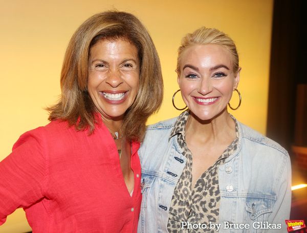 Hoda Kotb and Betsy Wolfe  Photo