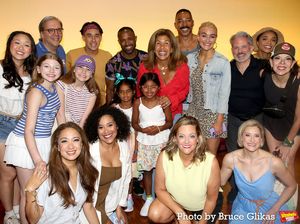 Hope Catherine Kotb, Hoda Kotb, Haley Joy Kotb pose with Betsy Wolfe & The Cast of "JOY: A New True Musical!" @ BroadwayWorld Hope Catherine Kotb, Hoda Kotb, Haley Joy Kotb pose with Betsy Wolfe & The Cast of "J Photo