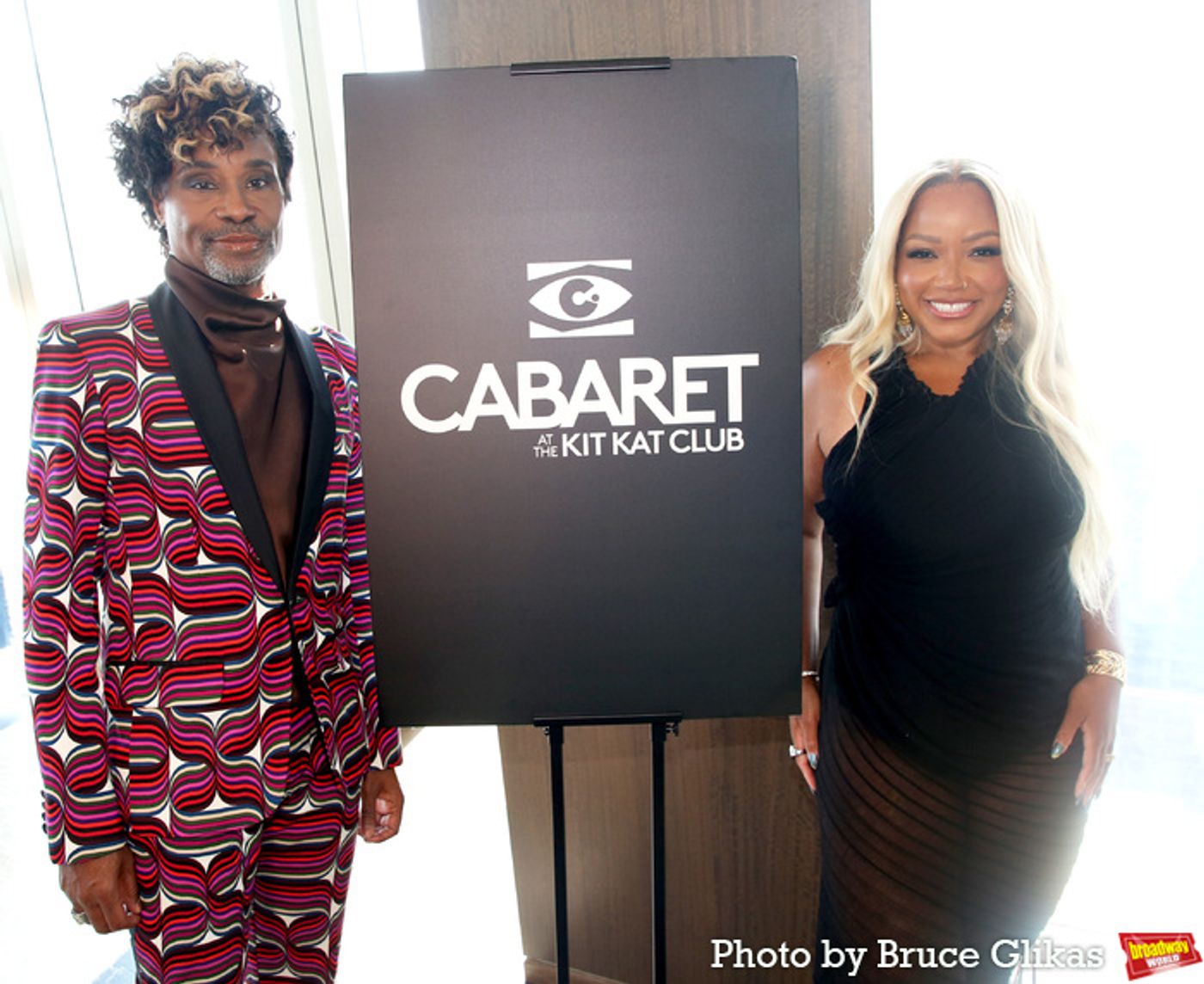 Photos: Billy Porter and Marisha Wallace Meet the Press Ahead of CABARET Run  Image