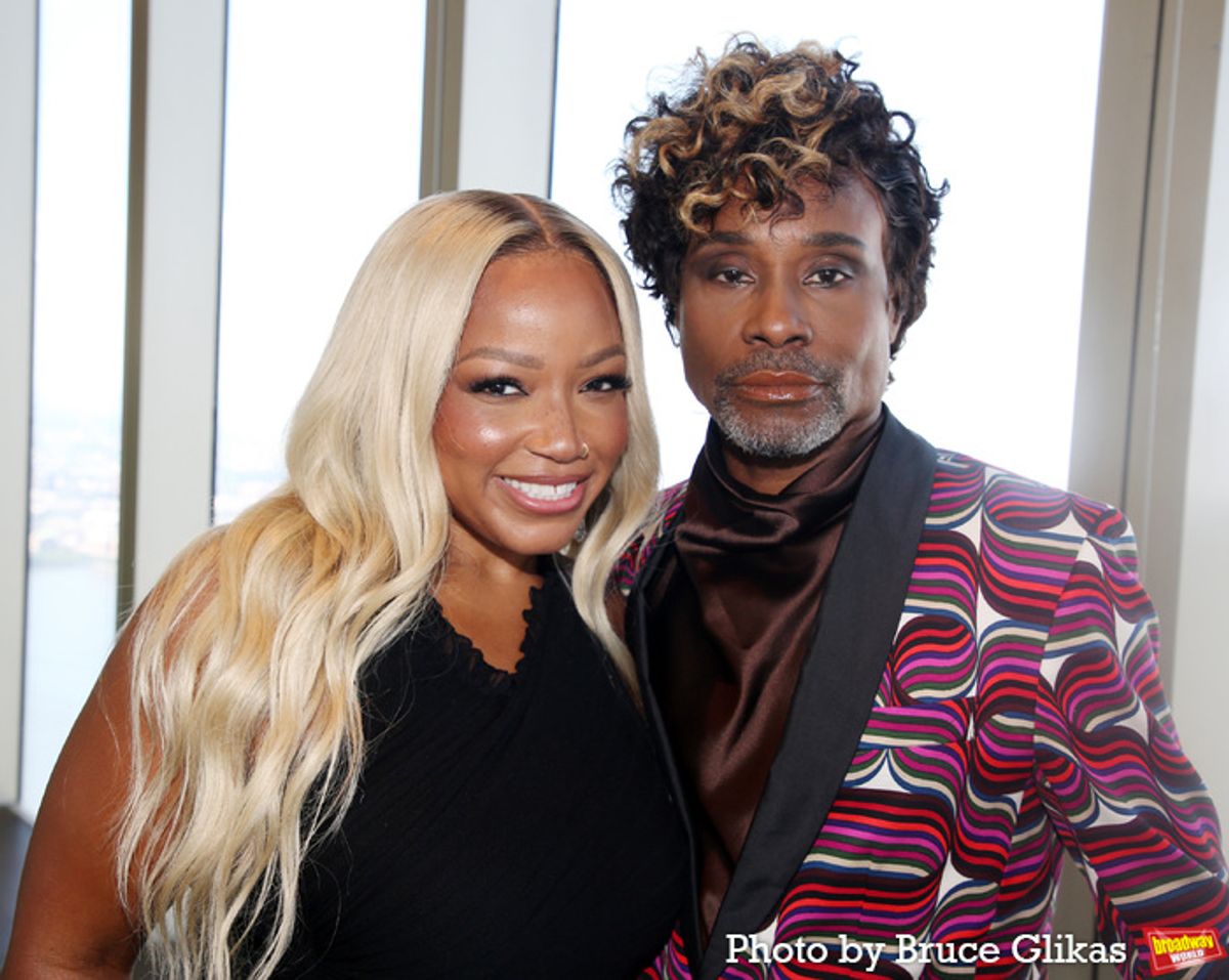 Marisha Wallace and Billy Porter at 