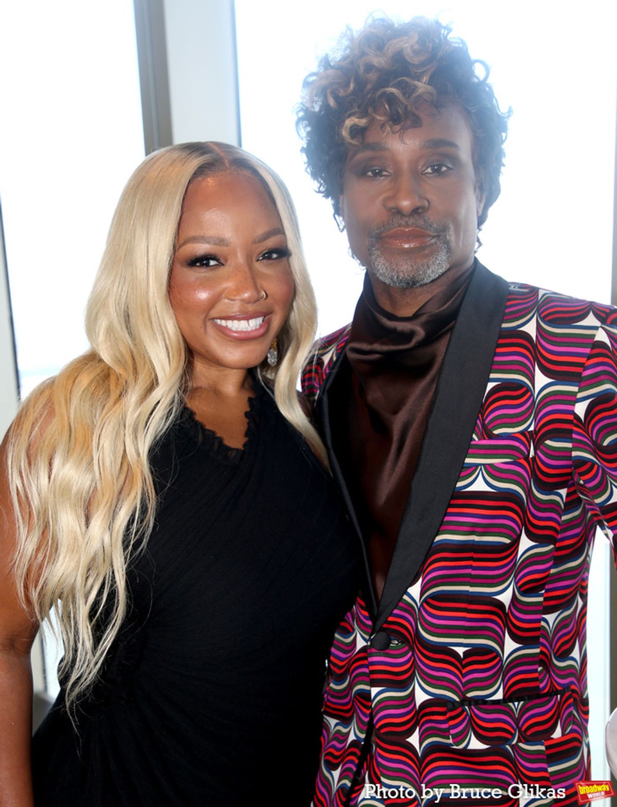 Marisha Wallace and Billy Porter at 