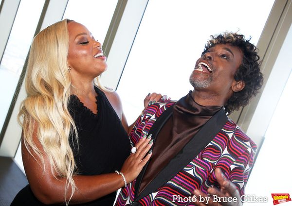 Marisha Wallace and Billy Porter Photo