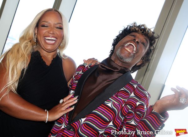 Marisha Wallace and Billy Porter Photo