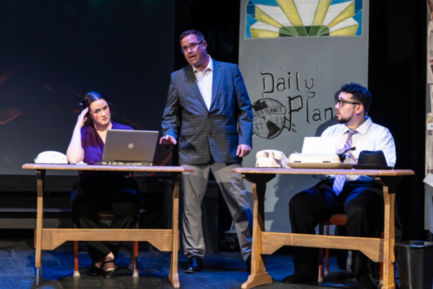 Photos: First look at Roundtown Players’ IT’S A BIRD… IT’S A PLANE… IT’S SUPERMAN: A MUSICAL COMEDY Photos: First look at Roundtown Players’ IT’S A BIRD… IT’S A PLANE… IT’S SUPERMAN: A MUSICAL COMEDY Image