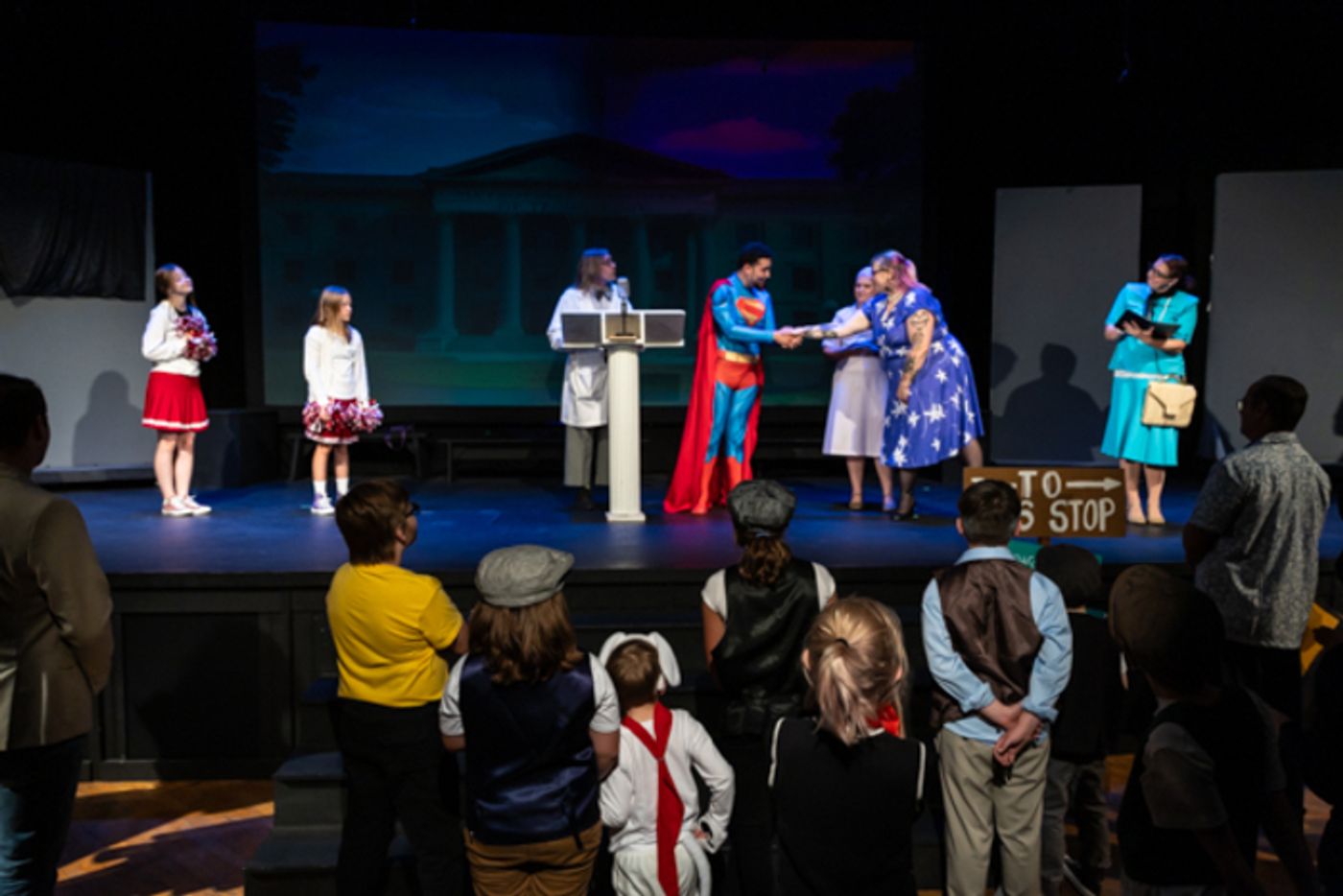 Photos: First look at Roundtown Players’ IT’S A BIRD… IT’S A PLANE… IT’S SUPERMAN: A MUSICAL COMEDY Photos: First look at Roundtown Players’ IT’S A BIRD… IT’S A PLANE… IT’S SUPERMAN: A MUSICAL COMEDY Image