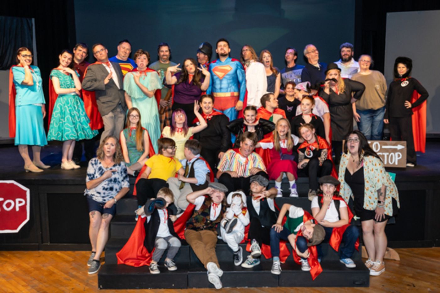 Photos: First look at Roundtown Players’ IT’S A BIRD… IT’S A PLANE… IT’S SUPERMAN: A MUSICAL COMEDY Photos: First look at Roundtown Players’ IT’S A BIRD… IT’S A PLANE… IT’S SUPERMAN: A MUSICAL COMEDY Image