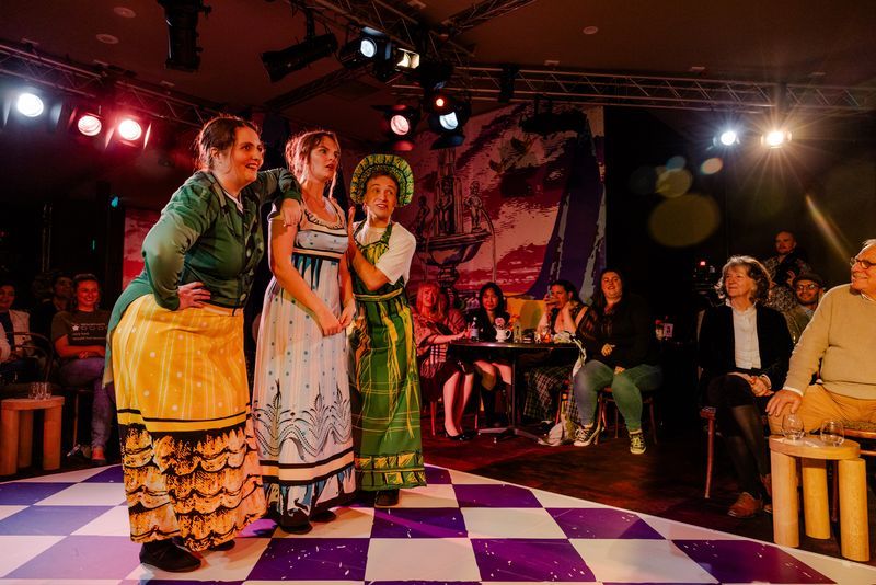 Review: PLIED AND PREJUDICE at Downstairs At The Maj  Image