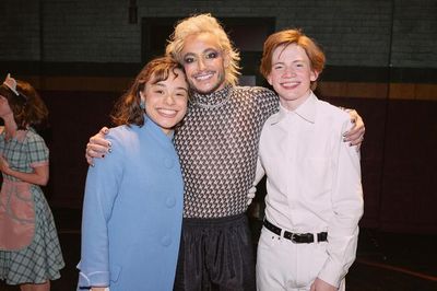 Gabrielle Neveah, Frankie Grande, Ian Dolley Photo