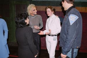 Joan Grande, Frankie Grande, Ian Dolley, Burke Swanson Photo