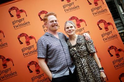 Jesse Tyler Ferguson and Celia Keenan Bolger  Photo