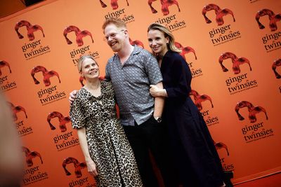 Celia Keenan Bolger, Jesse Tyler Ferguson, and Sarah Saltzman Photo