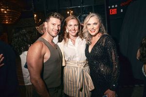 Constantine Rosouli, Marla Mindelle, and Elaine Hendrix Photo