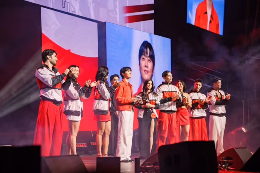 Photos: Park Seo-joon Charms Fans at 'Fit for Any Role' Event Image