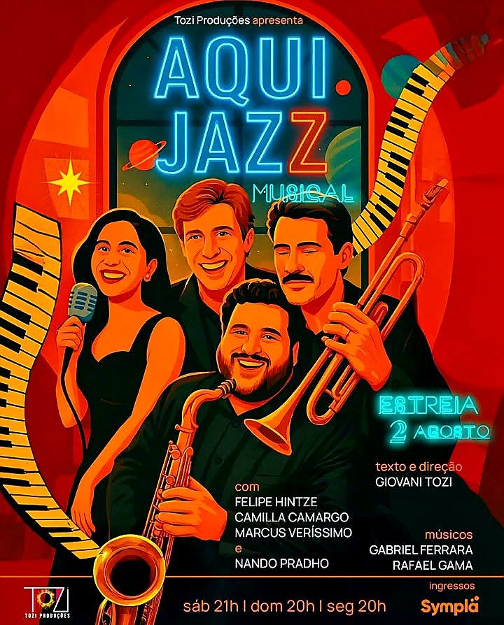 AQUI JAZZ Opens at Teatro Itália: A Heartfelt Musical Blending Jazz, Family, and Life's Surprises  Image