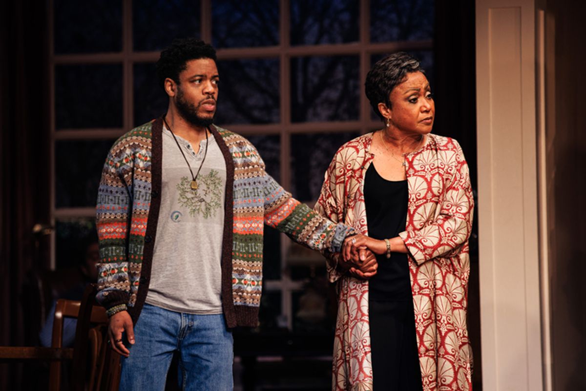 Jon Michael Hill and Brenda Pressley at 