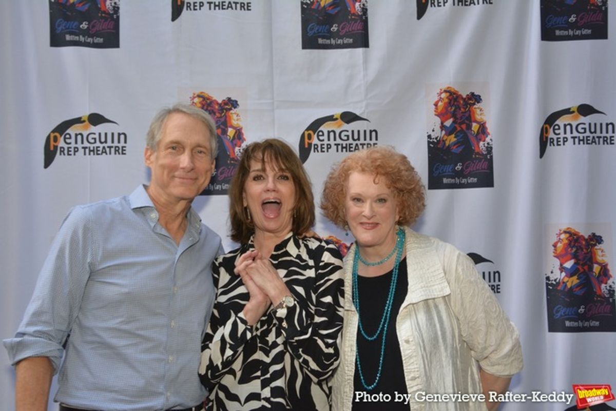 Gregg Edelman, Beth Leavel and Liz McCartney at 