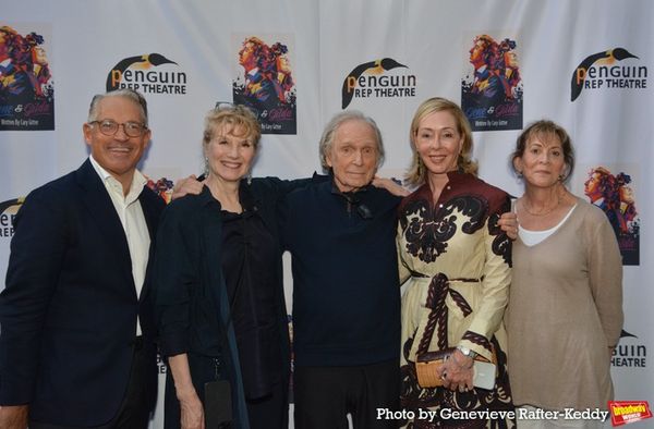 Eric Metaxas, Martha Rogers, Dick Cavettt, Susanne Metaxas Photo