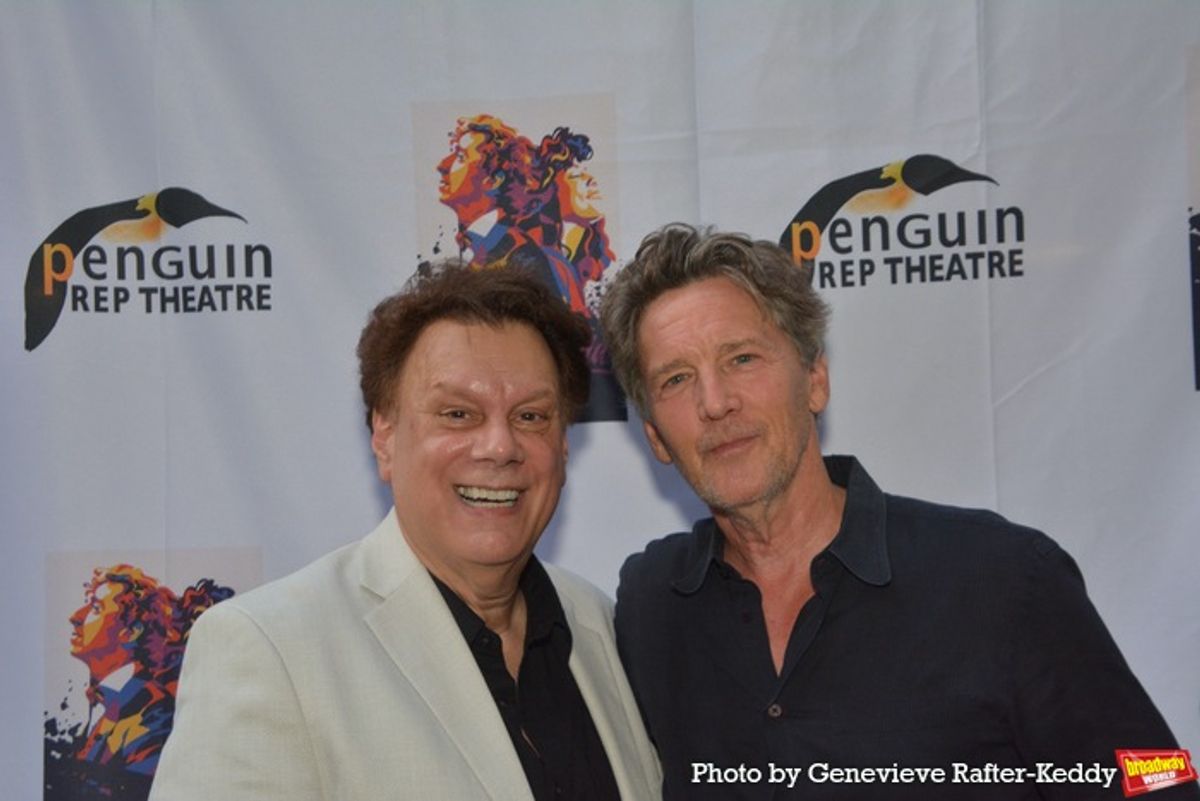 Joseph Brancato and Andrew McCarthy at 