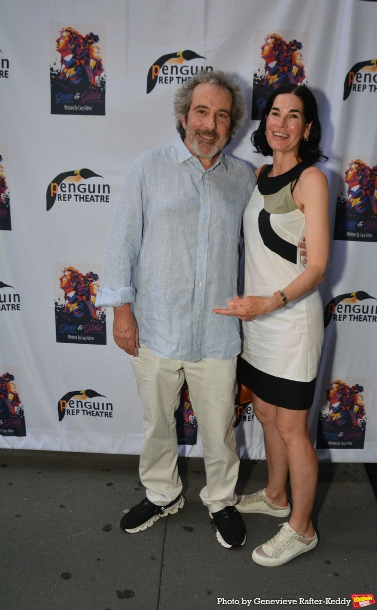 Warren Leight and Karen Hauser at 