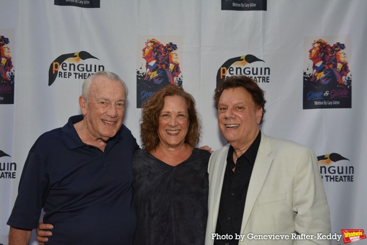 Bill Tatum, Karen Ziemba and Joseph Brancato at 