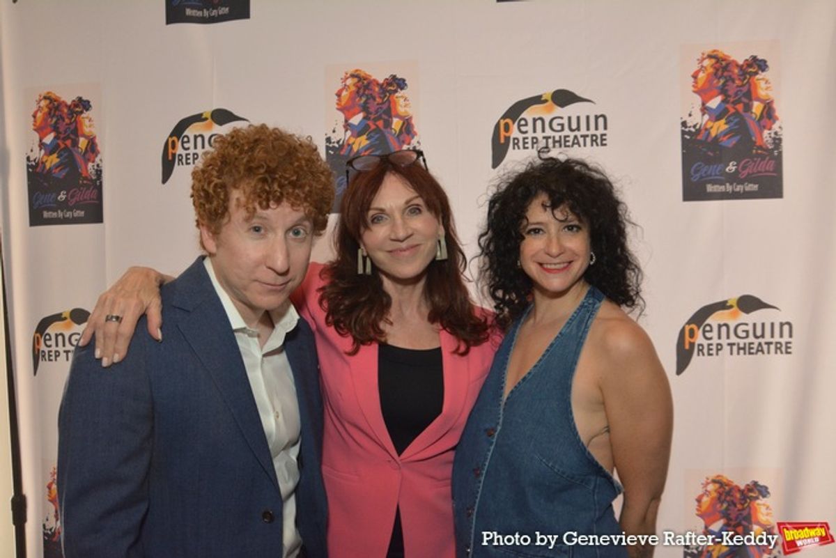 Jonathan Randell Silver, Marilu Henner and Jordan Kai Burnett at 
